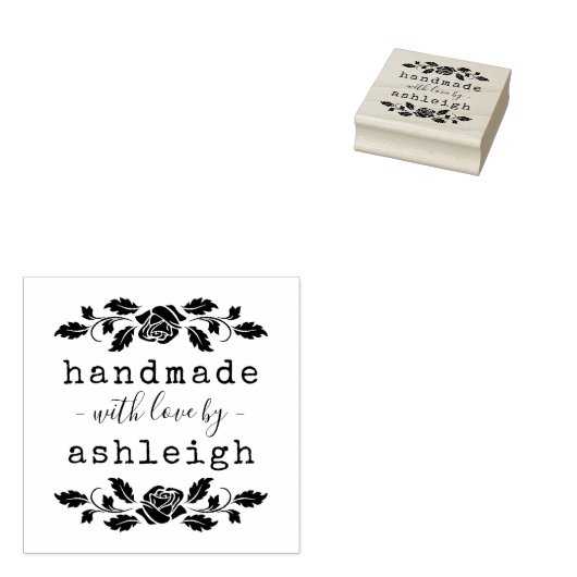 Robuust gebold Roos met liefdesnaam Rubberstempel (Gestempeld)