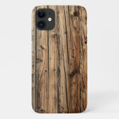 Robuust hout Case-Mate iPhone case (Achterkant)