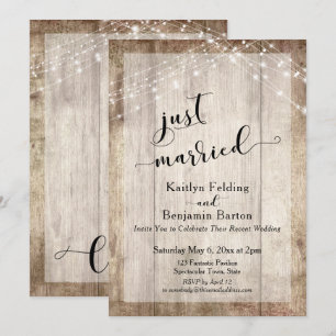 Robuust hout en licht, gewoon gehuwd, alleen maar kaart