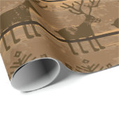 Robuust kerstfeest cadeaupapier (Rol Hoek)