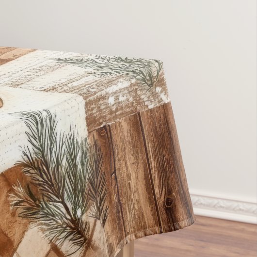 Robuust kerstfeest tafelkleed (Voorbeeld)