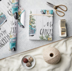 Robuust kerstpapier voor herenhuis cadeaupapier