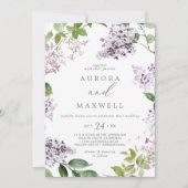 Robuust Lila in één keer Kaart (Voorkant)