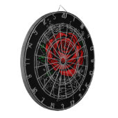 Robuust Roos Dartbord (Voorkant Links)