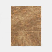 Robuust, Warm-getonde textuur-effect Fleece Deken (Voorkant)