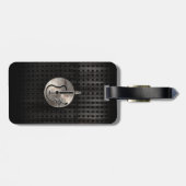 Robuuste akoestische gitaar bagagelabel (Achterkant horizontaal)