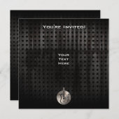 Robuuste akoestische gitaar kaart (Voorkant / Achterkant)