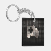 Robuuste ambulance sleutelhanger (Voorkant Links)