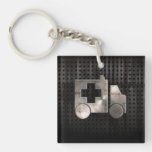 Robuuste ambulance sleutelhanger (Voorkant)
