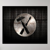 Robuuste Carpenter Tools Poster (Voorkant)