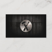 Robuuste Carpenter Tools Visitekaartje (Achterkant)