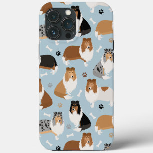 Robuuste Collie Paws en Botten Hoesje-Mate iPhone  iPhone 13 Pro Max Hoesje