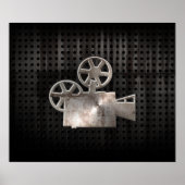 Robuuste filmcamera poster (Voorkant)