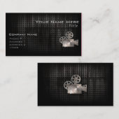 Robuuste filmcamera visitekaartje (Voorkant / Achterkant)