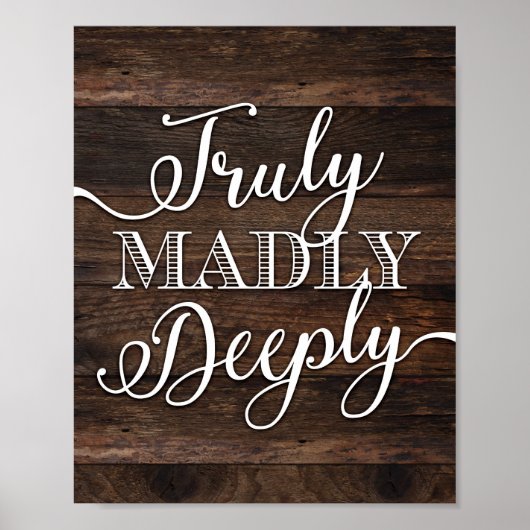 Robuuste grafische weergave — DEEPLY Sign Print (Voorkant)