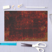 Robuuste , heldere Oranje bruine textuur Tissuepapier (Craft)