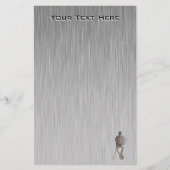 Robuuste honkbal briefpapier (Voorkant)