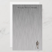 Robuuste honkbal briefpapier (Voorkant / Achterkant)