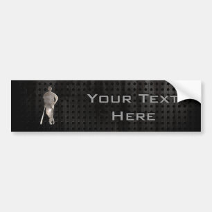 Robuuste honkbal bumpersticker