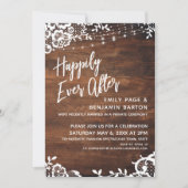 Robuuste houten lichten en kant, gelukkig altijd n kaart (Voorkant)