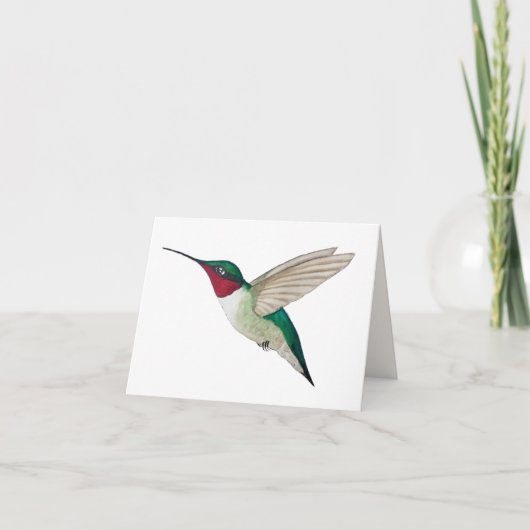 Robuuste Hummingbird Card Kaart (Voorkant)