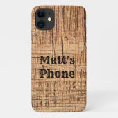 Robuuste kabelkorrel Aangepaste tekst Telefoontas Case-Mate iPhone Case (Achterkant)