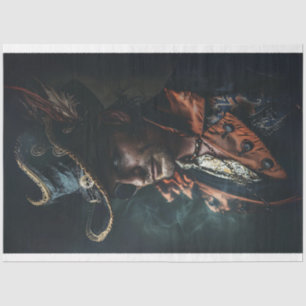Robuuste kapitein Charisma Pirate Decoupage Tissuepapier