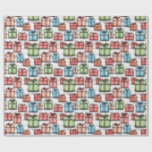 Robuuste kerstcadeautjes cadeaupapier (Vlak)