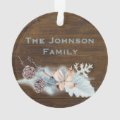 Robuuste kerstfamilie ornament (achterkant)