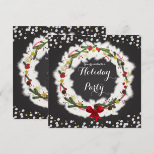 Robuuste kerstwitte pine met grote ademhaling kaart