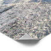 Robuuste Ocean Coast Isaiah 41:10 Afdruk Poster (Hoek)