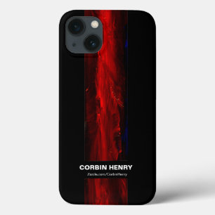 Robuuste Rode Abstracte iPad Air-hoes iPhone 13 Hoesje