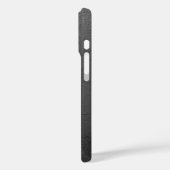Robuuste Rode Naam Abstracte Textuur Case-Mate iPhone Case (Achterkant / Links)