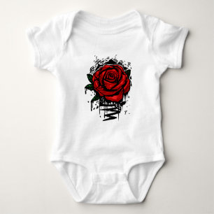 Robuuste Roos Romper