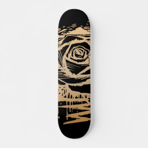Robuuste Roze Goud Drip Graffiti Straatkunst Stede Skateboard