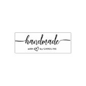 Robuuste script, zelf-inkt stempel (Design)