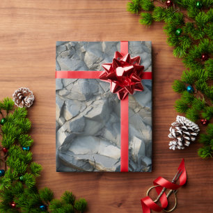 Robuuste Stone Texture Wrapping Paper Roll Cadeaupapier