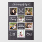 Robuuste viering van het levensmonument Unieke 6 f Raamsticker (Vel)