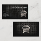 Robuuste vrachtwagen visitekaartje (Voorkant / Achterkant)