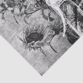 Robuuste Westerne zwarte en witte flesvormige sche Tissuepapier (Detail)