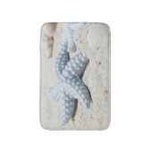 Robuuste zeeen met een zomerstrand badmat (Voorkant Verticaal)