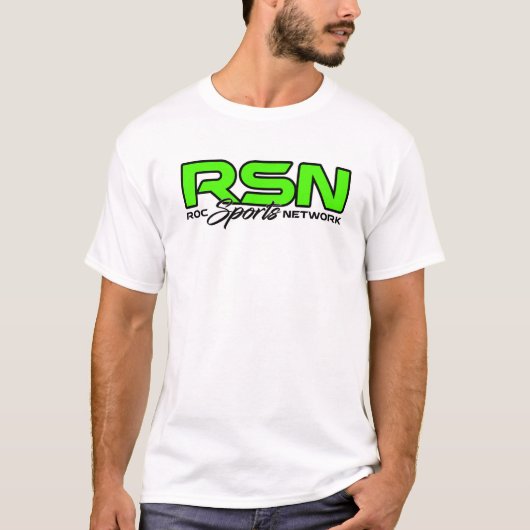 ROC de Logo T-shirt van het Netwerk van de Sport (Voorkant)