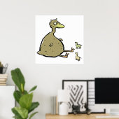 Roc de vogel poster (Thuiskantoor)