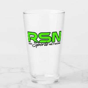ROC SPORTS NETWORK PINT GLASS GLAS