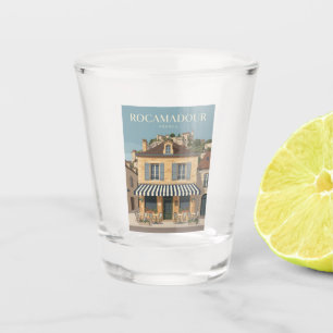 Rocamadour cafégevel Frankrijk Shot Glas