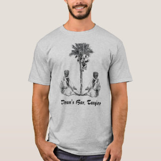 ROCCANS MET PALM TREE, Dean's Bar, Tangier T-shirt