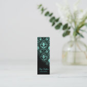 "Roccoco" (maigre) Carte de visite de concepteur d (Debout devant)