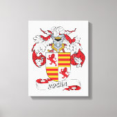 Rocha Family Crest Canvas Afdruk (Voorkant)