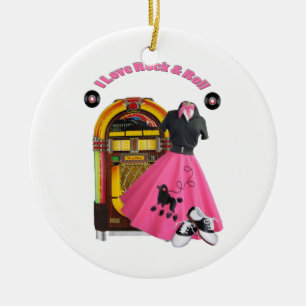 roche d'amour des années 50 I et ornement de peti