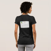 Roche d'animal familier - T-shirt de base de dames (Dos entier)